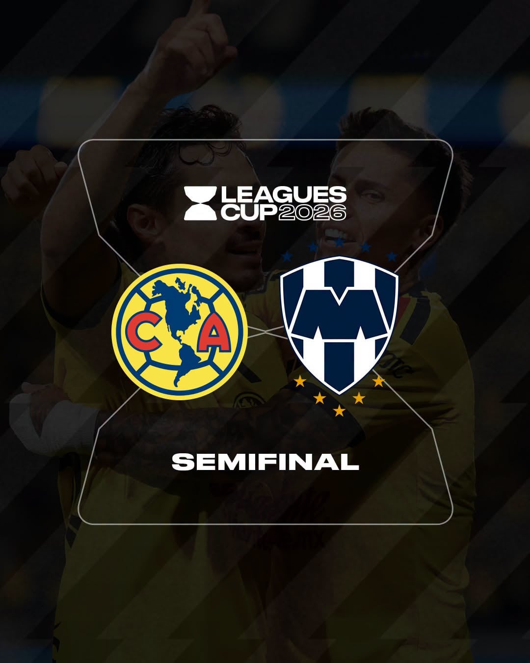 Club América Leagues Cup semifinales Monterrey (Club América/FB)
