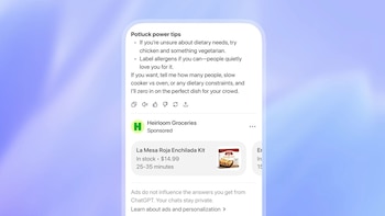 OpenAI prueba anuncios en los