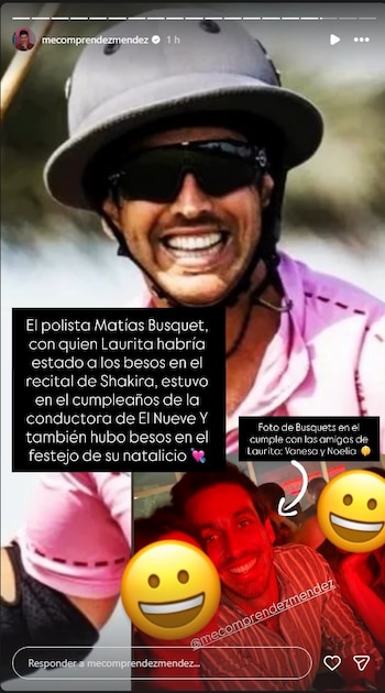 El polista Matías Busquet estuvo