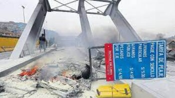 La Defensoría del Pueblo recordó que en el año 2017 se produjeron protestas en la zona que solo cesaron con la suspensión de la nueva unidad de peaje Chillón. | Andina
