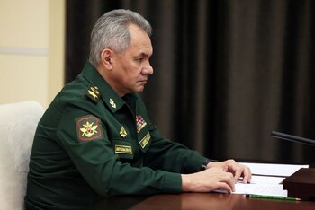 El ministro de Defensa ruso,
