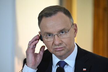 El presidente polaco, Andrzej Duda