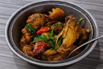 El origen del pollo a