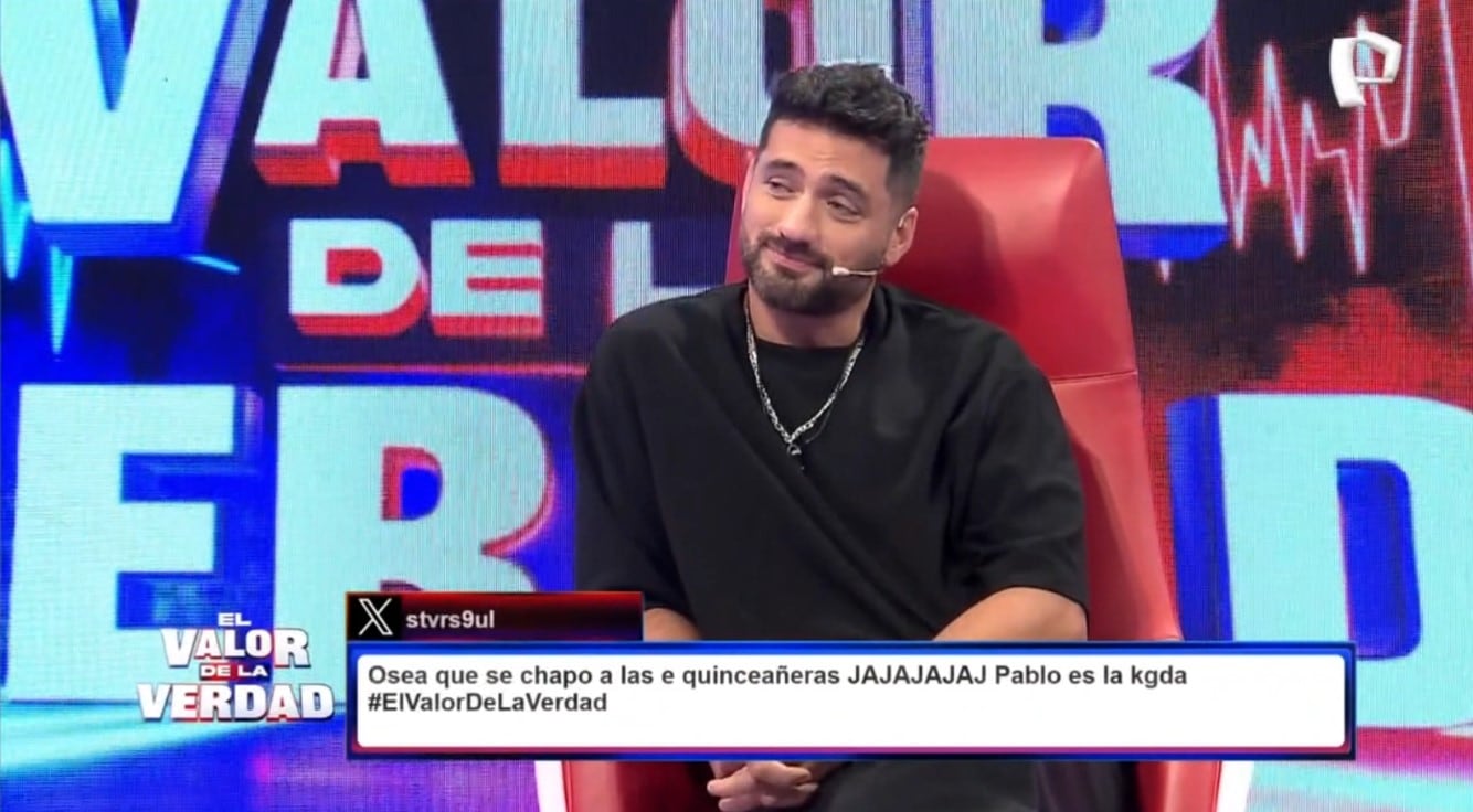 Pablo Heredia y Flavia Laos: El beso que marcó el inicio de su relación, según el actor. Infobae Perú / Captura TV - Panamericana TV