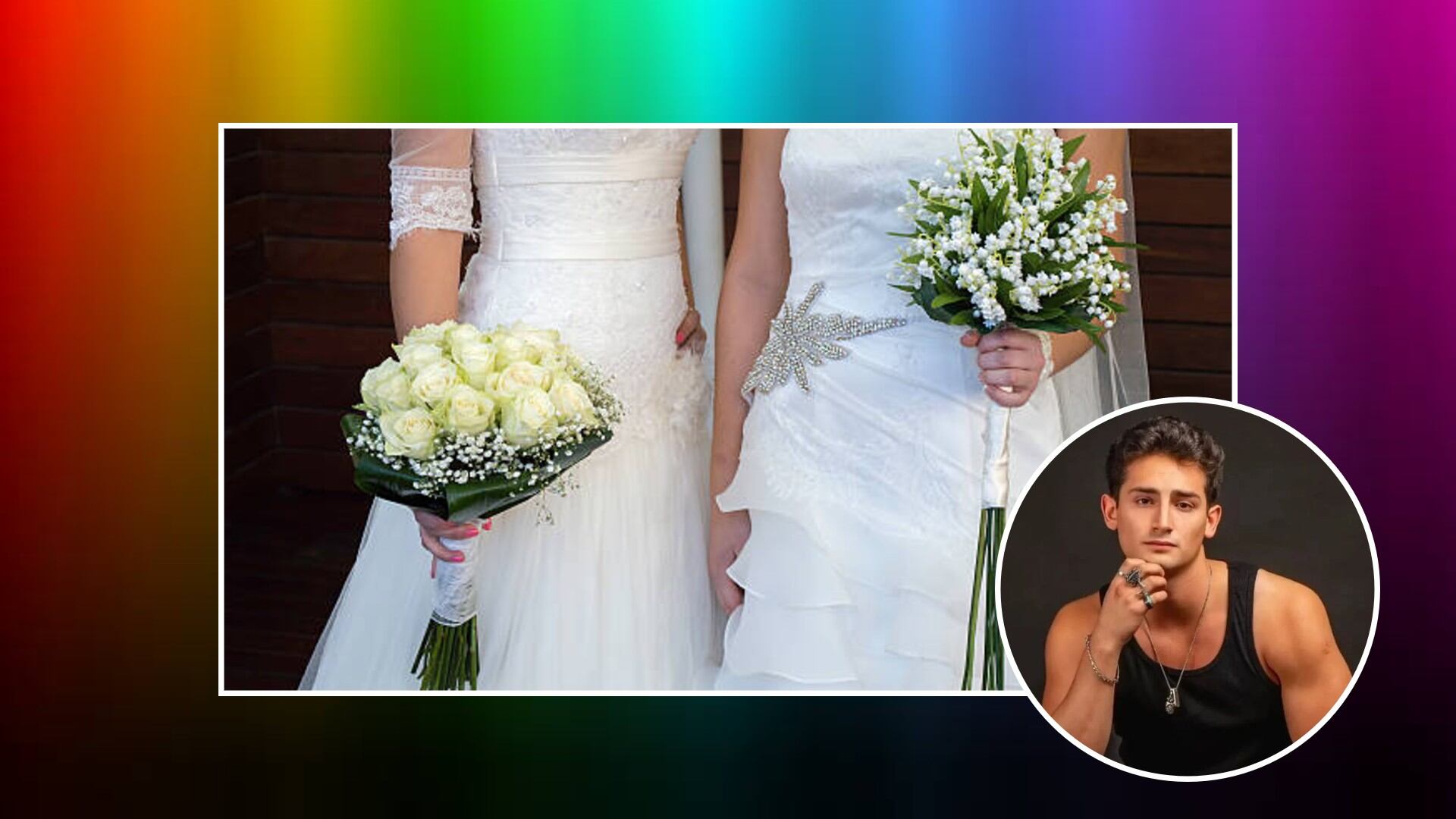 El artista se presentó como un gesto de apoyo ante la negativa de Carlos Rivera de participar en una boda entre dos personas del mismo género. Foto: (Jesús Tovar Sosa/Infobae)