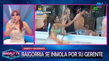 Magaly Medina arremete contra Alejandra Baigorria tras conferencia con Said Palao: "Te falta amor propio". Captura: Magaly TV La Firme.
