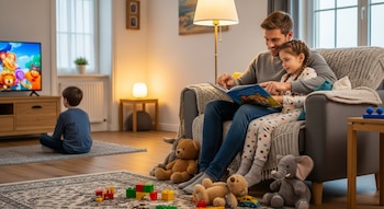 La lectura compartida entre padres