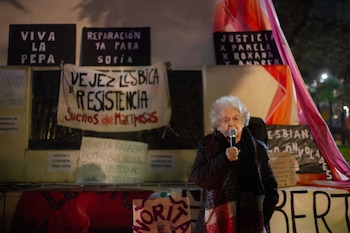 En la concentración se realizó