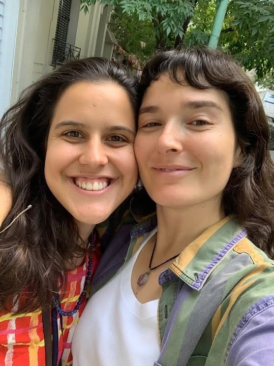 Elina Firpo y Lucía Zin Ungaro, ambas creadoras de una serie sobre amor y amistad, pasaron de sus conversaciones cotidianas a crear una serie propia (Instagram)