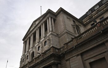 Fachada del Banco de Inglaterra