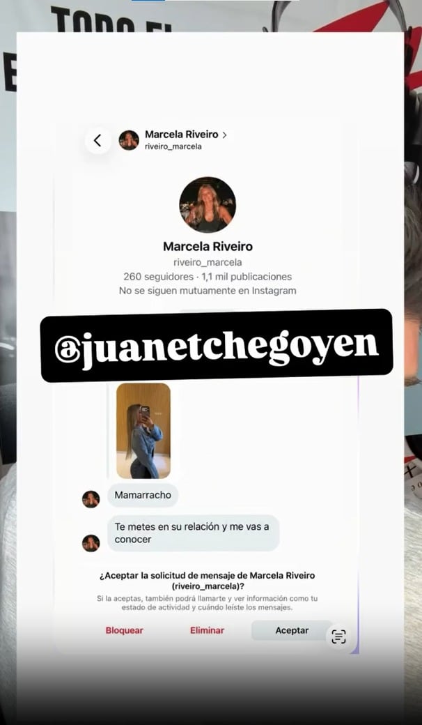 El mensaje que Marcela le envió a Rocío