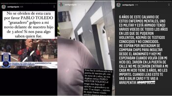 Los posteos del hijo de