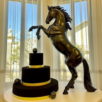 Otra impresionante obra de pastelería