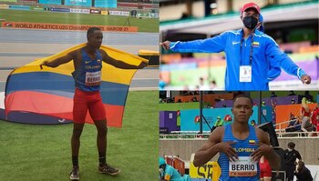 Jhon Berrio gana para Colombia