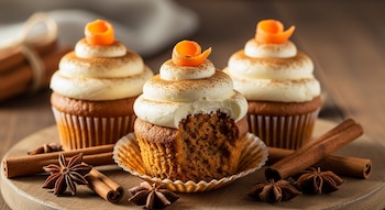 La decoración de los cupcakes