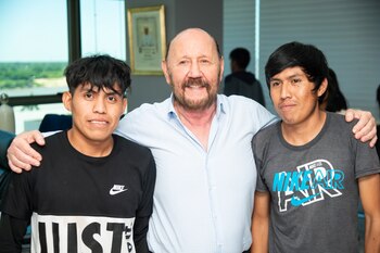 Visita de estudiantes de El