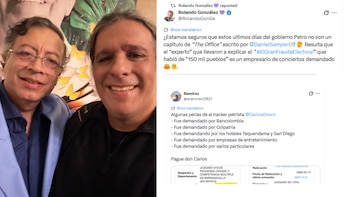 En redes circularon las denuncias contra Carlos Oñoro - crédito @eramiren2021/X - @ricflorez/X - @RolandoGonGa/X