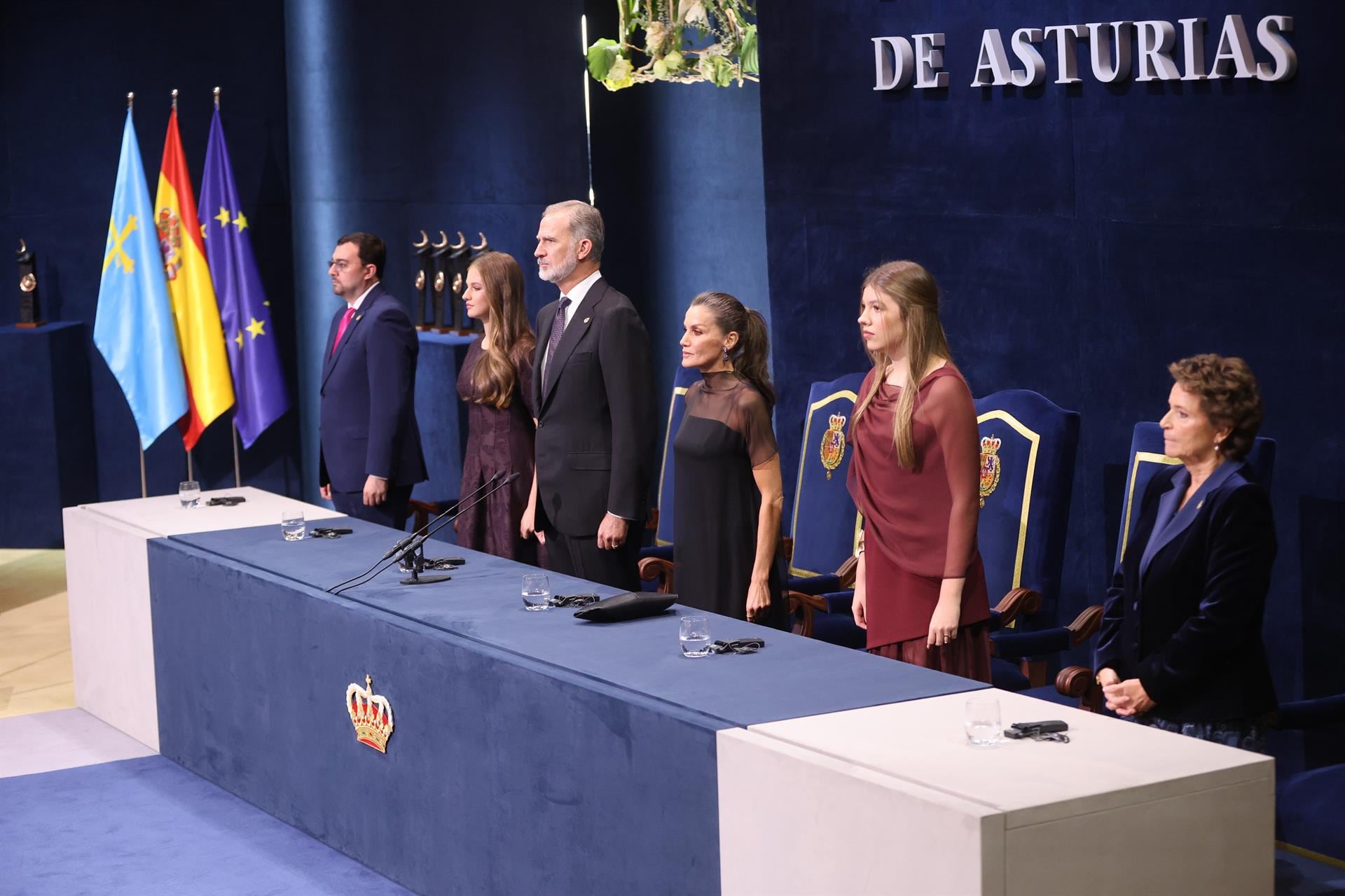Ceremonia de entrega de los Premios Princesa de Asturias 2025. (Europa Press)