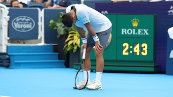 Djokovic: "Tengo un problema de salud que empeora con la humedad y el calor"