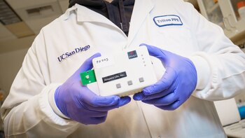 Un dispositivo portátil y no