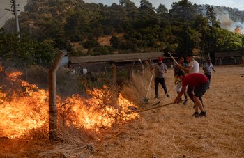 Incendios en Turquía