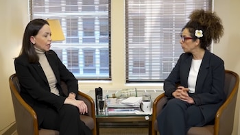 María Corina Machado y Masih