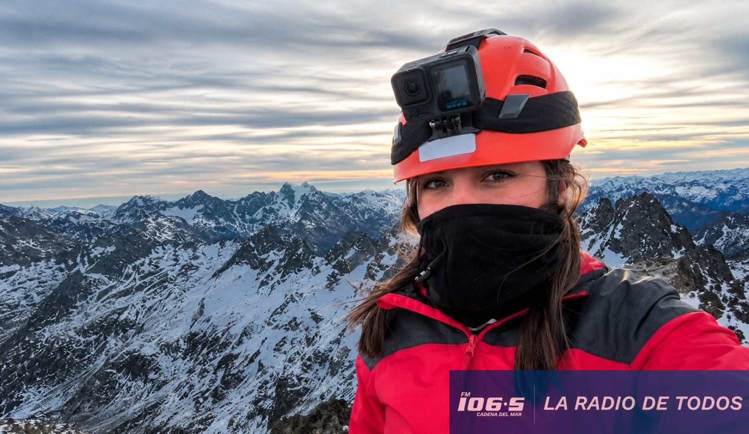 Abril Marino había viajado al sur argentino para escalar y recorrer glaciares (Cadenal del Mar)