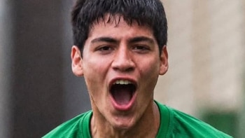 Rafael Guzmán suma minutos de calidad con Real Betis en UEFA Youth League. - Crédito: Difusión