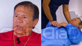 Miguelito Barraza se somete a un examen médico y su esposa revela su preocupación por cómo lo vio: “Ya estaba mal”