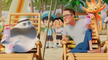 Captura del video animado previo