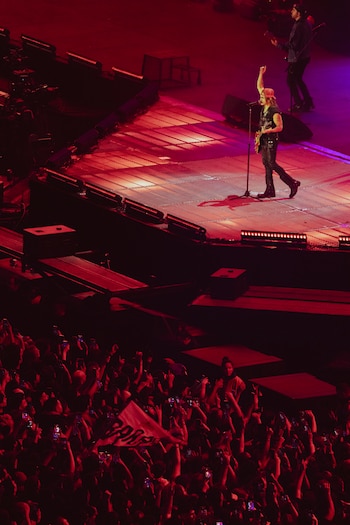 Airbag hizo historia en su primer show en River y llevó el rock nacional a lo más alto en una noche a pura potencia (Crédito: DF Entertainment)