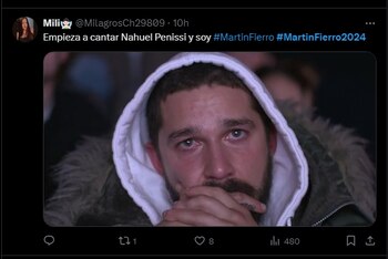 El momento de Nahuel Pennisi