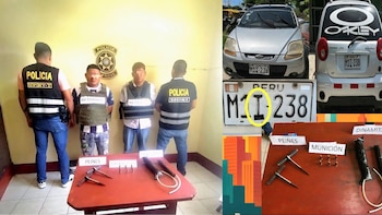 Caen dos presuntos integrantes de