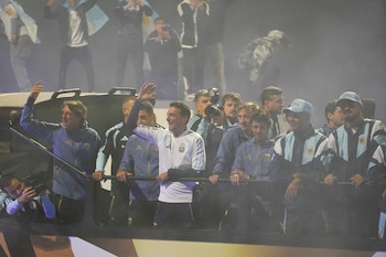 Recibimiento Selección Argentina - Ezeiza - Predio AFA