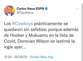 Carlos Nava se mantiene al