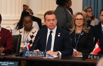 Víctor Bisonó, canciller de República Dominicana