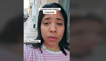 Adrianis Lugo en una captura