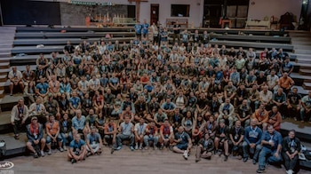 El evento reunió a 140 brigadistas y 40 instructores con el objetivo de consolidar la preparación ante desastres y proteger a la población costarricense. Cortesía: CCSS