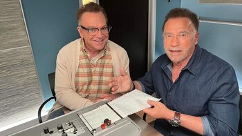 Arnold Schwarzenegger organizó un evento