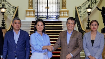 Keiko Fujimori acuerda con fiscal de la Nación reforzar coordinación “para que los delincuentes terminen en prisión”