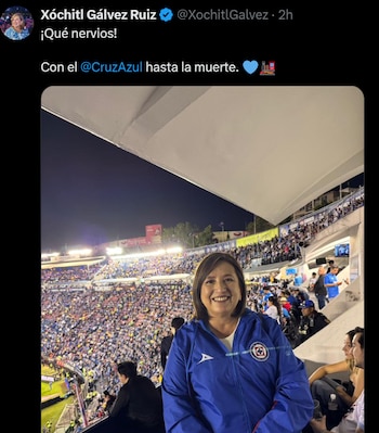 Algunos aseguran que Xóchitl "saló"