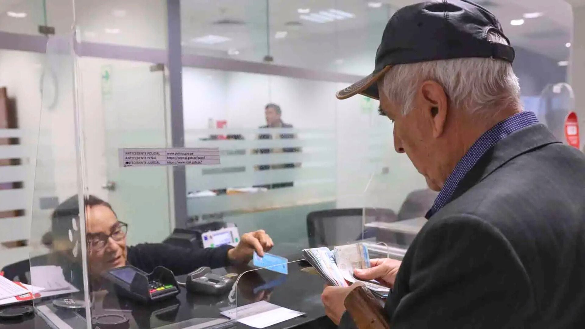 Así se paga a los beneficiarios de la Lista 22 del Fonavi. - Crédito Andina