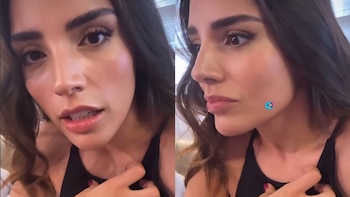 Laura Barjum explotó tras críticas por el lunar de su rostro mientras pedía ayuda por el terremoto: " “Me empezó a hervir la sangre”