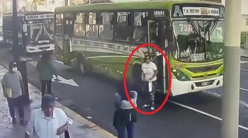 La denunciante aseguró que minutos