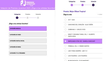 Cómo votar por Daniela Darcourt