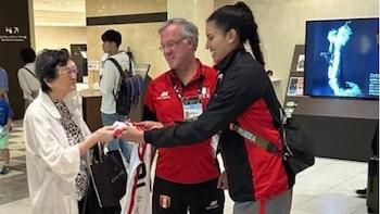 Karla Ortiz y Gino Vegas