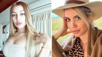 Wanda Nara y Tamara Báez