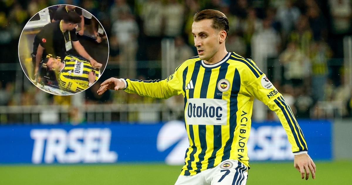 Kerem Aktürkoğlu hospitalizado tras un fuerte golpe en la liga turca