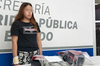 La madre del menor, una