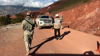 Incautaron toneladas de explosivos. (Foto: